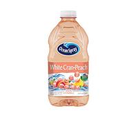 Ocean Spray Juice Drink, White Cran-Peach, 64 Ounce Bottle