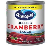 Ocean Spray Lot de 4 pots de sauce canneberge en gelée, 237 ml