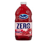 Ocean Spray® Zero Sugar Boisson à jus de canneberge, jus de canneberge sucré avec stévia Bouteille de 180 ml