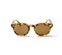 OCEAN Sunglasses HAMPTON Lunettes de soleil unisexes polarisées pour homme et femme, Demi marron