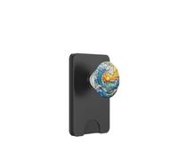 Ocean Vague Coucher Soleil Modele Imprime PopSockets PopWallet pour MagSafe