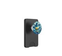 Ocean Vague Former Coeur Nuage Modele Imprime PopSockets PopWallet pour MagSafe