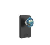 Ocean Vague Former Coeur Nuage Modele Imprime PopSockets PopWallet pour MagSafe
