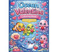 Ocean Valentine Coloring Book