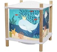 Océan - Veilleuse Bébé Musicale Et Lumineuse Et Enfant - Lanterne Revolution 2.0 - Cadeau Naissance Veilleuse Rechargeable Usb - Projecteur Ciel Etoilé - Detecteur De Pleurs