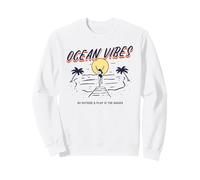 Ocean Vibes - Allez Dehors et jouez dans Les Vagues (graphisme rétro) Sweatshirt