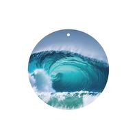 Ocean Wave Lot de 10/24 désodorisants ronds pour voiture Parfum lavande