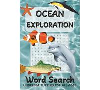 Ocean Word Search Puzzle Book: Word Search Puzzle with Easy Print about Ocean, Sea, and Underwater themes | 6x9 inches, 100 pages | Gift for Vacations, Holidays and Leisure