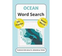 Ocean Word Search Puzzle Book: Word Searches with Easy to Read Print about Ocean, Waves, Under Water and more | 6x9 inches, 110 pages | 50+ Puzzles, Gift for Vacations, Holiday and Free Times