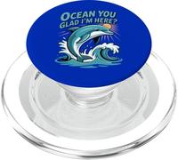 Ocean You Glad I'm Here Funny Dolphin Stuff pour Femmes PopSockets PopGrip pour MagSafe