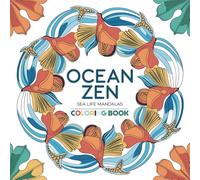 Ocean Zen: Sea Life Mandalas coloring book