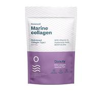 OCEANCOLL® Beauty 5 en 1 - Collagène Marin Hydrolysé avec Acide Hyaluronique, Biotine, Zinc et Vitamine C - 60 Doses, Goût Fruits des Bois - Anti-Âge Peau, Cheveux, Ongles et Articulations