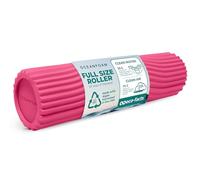 Oceanfoam Tidal Roller - Rouleau de massage musculaire en mousse pour maux de dos et étirements - Ergonomique texturé à vagues larges - Yoga, athlétisme et bien-être - Taille complète, 50,8 x 12,7 cm