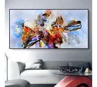 OCEANGOD Abstrait coloré toile mur Art photos affiche moderne imprime pour salon maison peintures décoratives image 70x140 cm sans cadre