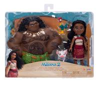 Oceania 2 Vaiana Ensemble Assorti Avec MAUI Et VAIANA 15 CM