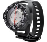 OCEANIC Boussole Maxview | Grands indicateurs de roulement faciles à lire | Disponible dans une variété de configurations : poignet, tendeur, clip de fixation, support de tuyau et module | Disponible