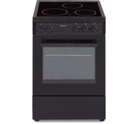 OCEANIC CV5050B8 Cuisinière vitrocéramique 50x50 - Four convection naturelle - 48 L - Noir
