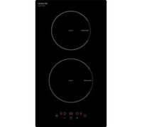 OCEANIC Domino induction encastrable – 3500 W – 2 boosters – noir