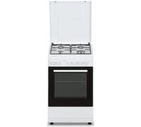 Oceanic Cuisinière gaz OCEACG50GW 4 feux L49,8 x P61 x H86 cm Blanc