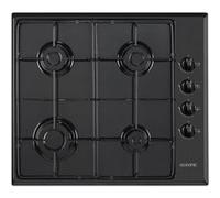 Oceanic OCEACTG4EB1 - Table de cuisson au gaz - 4 plaques de cuisson - largeur : 58 cm - profondeur : 51 cm - noir Noir G