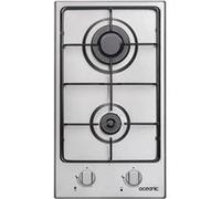 Oceanic Domino gaz OCEATG2IX – 2 foyers 29×51 cm – inox
