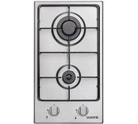 Oceanic Domino gaz OCEATG2IX – 2 foyers 29×51 cm – inox