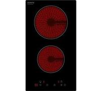 Oceanic OCEATV2ZSE9 - Vitrocéramique - 2 plaques de cuisson - Niche - largeur : 27 cm - profondeur : 49 cm - noir Noir G