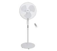 Oceanic Ventilateur de pied – 45 W – Ø 44 cm – 3 vitesses – Oscillant – Inclinable – Blanc