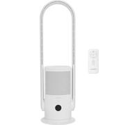OCEANIC Ventilateur Purificateur d'Air avec filtre - Sans pale - Oscillation - 35W - H.80 cm - Minuterie 8h - Télécommande