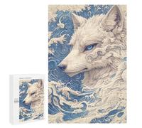 Oceanic Wolf Art Print Puzzle 1000 Pièces Educa Jouet en Bois Cadeau Unique Décoration Intérieure Jeu Éducatif Challenge Toy Adultes Et Enfants À Partir De 14 Ans 1000 PCS
