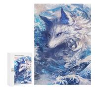 Oceanic Wolf Majesty -1 Puzzle 1000 Pièces Educa Jouet en Bois Cadeau Unique Décoration Intérieure Jeu Éducatif Challenge Toy Adultes Et Enfants À Partir De 14 Ans 300 PCS
