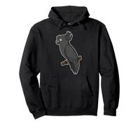 Océanie - Australie - Nouvelle-Zélande - Animaux - Perroquet Noir Sweat à Capuche