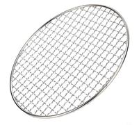 Oceanlend Grille ronde en acier inoxydable pour barbecue, multi-usages, grille de barbecue avec treillis métallique croisé, pour camping, pique-nique, pâtisserie (150 mm), DK87KNSFGBQY34WZD61W5