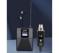 Oceanlend Système intra-auriculaire sans fil, audio haute fidélité UHF, 20 canaux sélectionnables, système IEM personnel pour studio, guitare, performance en direct, 20 à 20 kHz in-Ear Monitor Stéréo