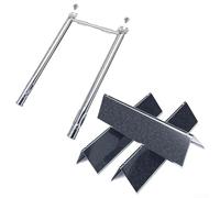 Oceanlend Tube de brûleur de gril, compatible avec Weber pour Spirit I&II 200 E210 E220 S210, 3 barres aromatiques 7635, 2 brûleurs 69785, 1 tube croisé, C187U273A8NNL2QXD41767751