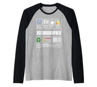 Oceanographer Job Label Skills Sarcasme Coffee Whisky Manche Raglan