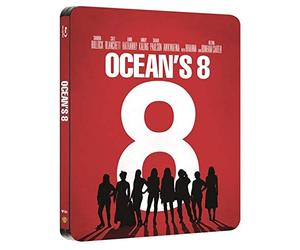 Oceans 8 Steelbook Bluray+Digital Download 2018 Exclusive UK Limited Edition Steelbook Blu-ray Region Free Available Now!!!