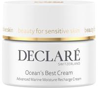 Ocean's Best 50 Ml - Crème Hydratante Aux Minéraux Marins - Pour Tous Types De Peau - Avec Vitamine E, Extrait D'algues Et De Jojoba Et Acide Hyaluronique - Effet Hydratant 24 Heures