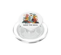 Océans Récifs coralliens Conservation de la Vie Marine Amateurs de la Nature PopSockets PopGrip pour MagSafe