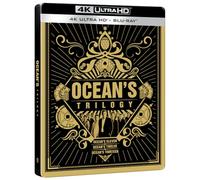 Ocean's Trilogy - Ocean's Eleven + Ocean's Twelve + Ocean's Thirteen [4K Ultra HD + Blu-ray - Boîtier SteelBook limité]