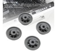 oceanside 4 Paquets de Roues de Lave Vaisselle, Roue de Panier Inférieur de Lave Vaisselle, Roue de Panier Inférieur de Lave Vaisselle en Plastique pour Lave Vaisselle Neff