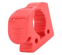 Oceanside Lot de 2 Supports de Pelle, Support de Pelle en Caoutchouc à Dégagement Rapide, Support de Hache à Dégagement Résistant à L'Usure pour Véhicules de Travail, Camions (Rouge)