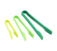 Oceanside Pinces de Pain en Océans, Pinces de Pain Grillé Réutilisables en Plastique, Pinces de Cuisson Ergonomiques pour Pain, Viande et Glace (9.84)