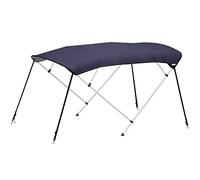 Oceansouth Bimini Top à 4 arceaux (Bleu, Largeur 1.5m - 1.7m)