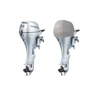 Oceansouth Demi-Couvercle étanche de Moteur Hors-Bord pour Honda de BF2.3 à BF250 (2CYL 350cc BF15, BF20 (2002>))