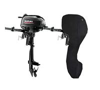 Oceansouth Housses complètes sur mesure pour moteur hors-bord Suzuki (DF2.5 1CYL 68cc (de 2006 à 2024), longueur de jambe : 38,1 cm)