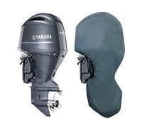 Oceansouth Housses complètes sur Mesure pour Moteur Hors-Bord Yamaha (F150D-F200F 4CYL 2,8 L (de 2015 à 2022), Longueur de Jambe : 50,8 cm)