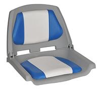 Oceansouth Siège de bateau pliant pêcheur (Bleu/Blanc)