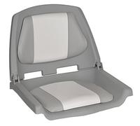 Oceansouth Siège de Bateau Pliant pêcheur (Gris/Blanc)