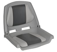 Oceansouth Siège de bateau pliant pêcheur (Gris/Charbon)